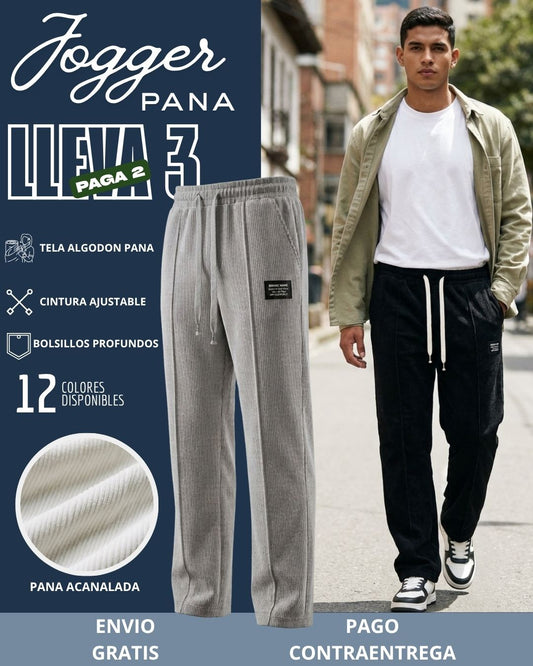 JOGGER PANA EN ALGODON